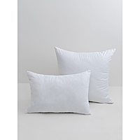 Подушка 50х70см, белый, файбер, микрофибра, 100% полиэстер