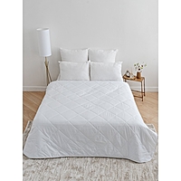 Одеяло всесезон 172х205см, файбер 100г/м, микрофибра белая 80г/м, 100% полиэстер