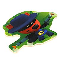 Игрушка деревянная «Вкладыш. Индейцы и ковбои. Ми-ми-мишки»