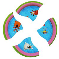 Игрушка деревянная «Вкладыш. Индейцы и ковбои. Ми-ми-мишки»