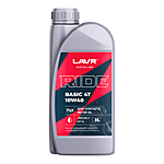 Масло моторное LAVR RIDE BASIC 4T 10W-40 SL 1 л Ln7749