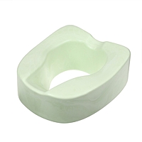 Сиденье для туалета, 42 × 38 см, пенополиуретан, зелёное