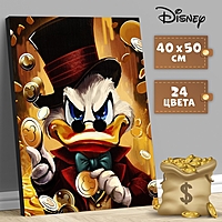 Картина по номерам в плёнке, Скрудж 30х40 см