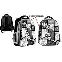 Рюкзак каркасный Calligrata, 39х30х14 см, унив "Мир аниме"