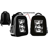 Рюкзак каркасный Calligrata, 39х30х14 см, унив "Аниме стиль"