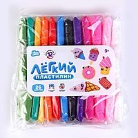 Легкий пластилин Лепи Легко ТМ, набор 36 цветов