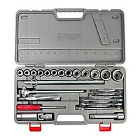 Набор автомобильных инструментов "НИЗ", Автомобилист, 6-гранные торцевые головки, цинк