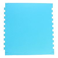 Мягкий пол универсальный «New-накат. Соты», цвет голубой, 100 × 100 см, 14 мм, 30 шор