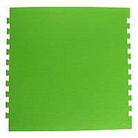 Мягкий пол универсальный «New-накат. Соты», цвет зелёный, 100 × 100 см, 14 мм, 30 шор