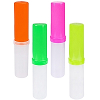 Пенал-тубус "Стандарт плюс", Calligrata, неоновые цвета, микс