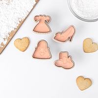 Набор форм для печенья "Одежда"