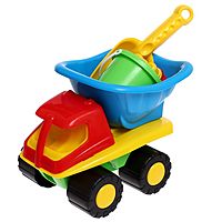 Игрушка Грузовик Тюльпан и песочный набор в ассортименте