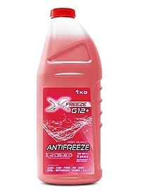 Антифриз X-Freeze G12+ 1 кг красный