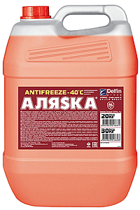 Антифриз Аляска -40 G11 Red 20 кг красный
