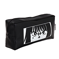 Пенал косметичка Calligrata "Аниме", иск.кожа, 20*9*5 см