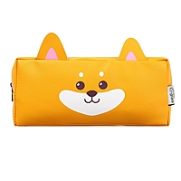 Пенал косметичка Calligrata "Корги", иск.кожа, 20*9*5 см