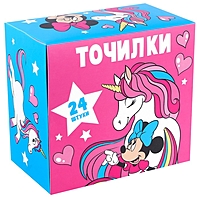 Точилка пластиковая прямоугольная, Минни Маус