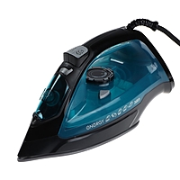 Утюг ENERGY EN-348, 2600 Вт, керамическая подошва, 350 мл, чёрно-бирюзовый