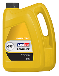 Антифриз Luxe G13 Long Life Yellow 3 кг желтый