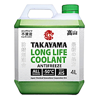 Антифриз Takayama Long Life Coolant Green -50 4 л зеленый