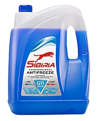 Антифриз Sibiria -40 Blue G11 10 кг синий