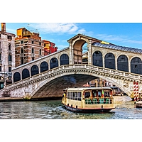 Палитра. Холст с красками 40х50 см.в кор. 20 цв "Мост Риальто" ХК-0937