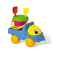 Песочный набор №141 + автомобиль Кузнечик цвета микс