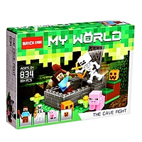 Конструктор блочный «Мой мир», 89 деталей