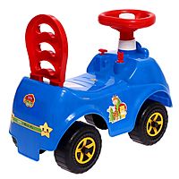 Машина-каталка Cool Riders Сафари с клаксоном цвет синий
