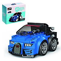 Конструктор инерционный «Спорткар», 115 деталей