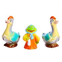 Набор резиновых игрушек Лягушка-путешественница в ассорт.