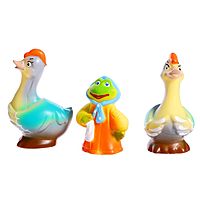 Набор резиновых игрушек Лягушка-путешественница в ассорт.