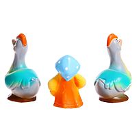 Набор резиновых игрушек Лягушка-путешественница в ассорт.