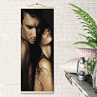 Картина по номерам 35 × 88 см «Панно. Страсть тела» 16 цветов