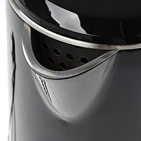 Чайник электрический Eurostek EEK-3030, пластик, колба металл, 2 л, 1500 Вт, чёрный