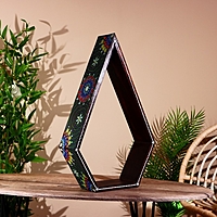 Интерьерная подставка 39х12х62 см, албезия