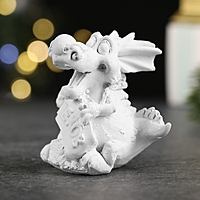 Фигура под роспись "Дракон желает успехов" 5х4х4см