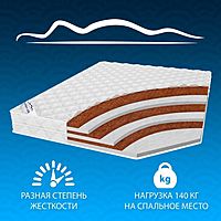 Матрас «Сполето»‎, размер 120х200 см, высота 18-21 см, трикотаж