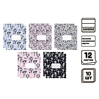 Компл тетр из 10шт 12л лин На Стиле, обл мел карт, ВД-лак, бл №2 (9492382)