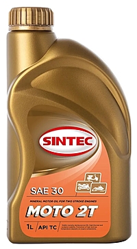 Масло моторное Sintec Moto 2T 1 л мин.