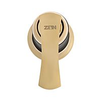 Смеситель на борт ванны ZEIN NB-7, на четыре отверстия, комплект, ретро, черный/золотой