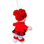 Кукла мягкая Агата 26 см красные волосы Oly ВВ5514