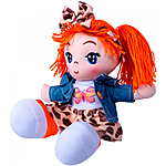 Кукла мягкая Кира 26 см оранжевые волосы Oly ВВ5515