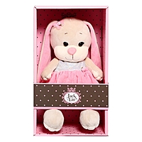 Мягкая игрушка "Зайка Лин в серебристо-розовом платье", 20 см JL-02202312-20