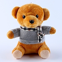 Брелок "Мишка", 12 см, цвет МИКС