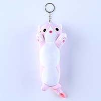 Брелок "Котик", 15 см, цвет МИКС