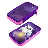 Пенал 2 секции 190*105 лам.кар ПО-090 ArtFox STUDY дев "Совушка"