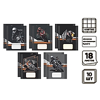 Компл тетр из 10шт 18л кл Racing, обл мел бум, ВД-лак, бл офсет (7770450)