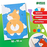 Набор для творчества из массы для лепки "Корги"