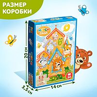 Макси-пазл Теремок 30 деталей